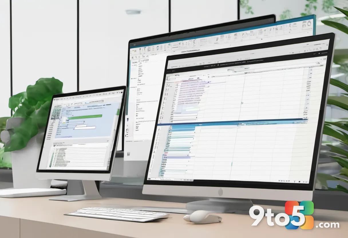A stack of documents including a Word file, an Excel spreadsheet, and a PDF, with a digital arrow pointing from them to 