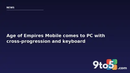 Age of Empires Mobile comes to PC with cross-progression and keyboard support