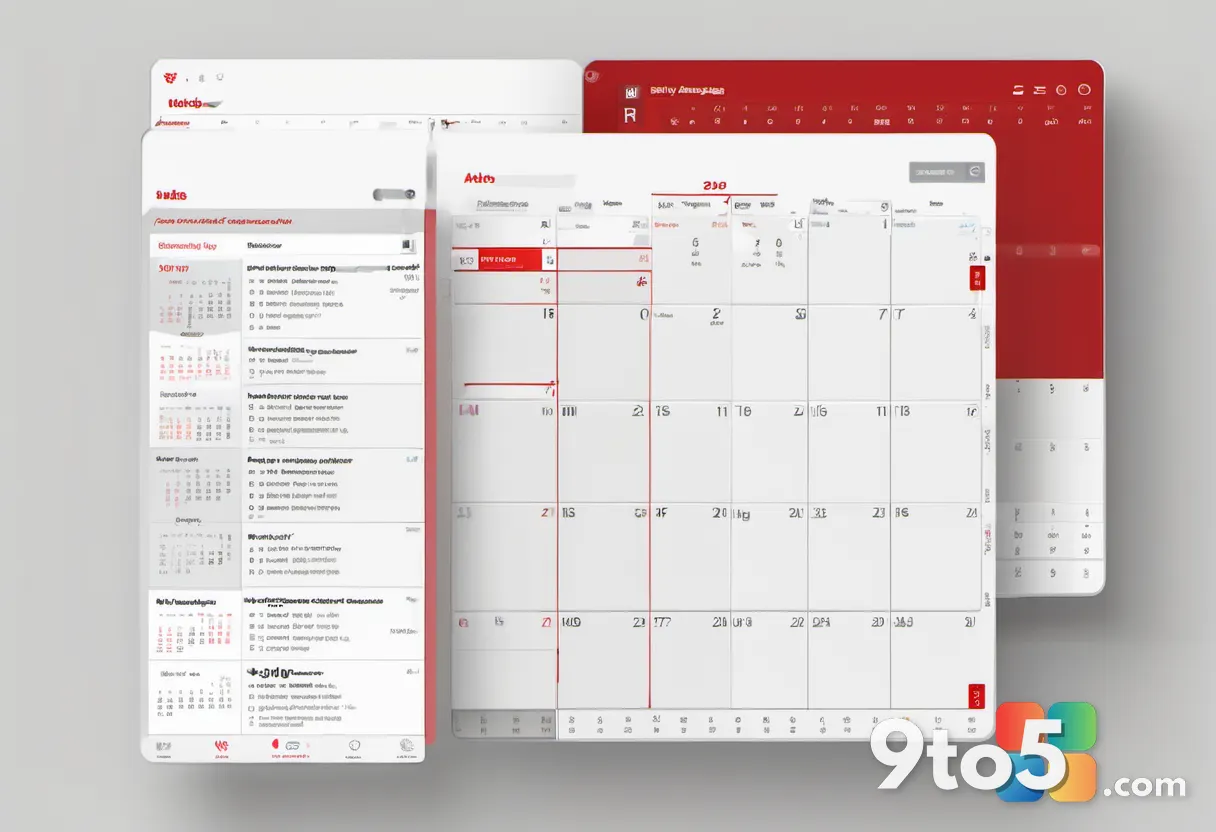 A calendar page showing August 21 and August 28 highlighted in red, with a subtle military camouflage pattern in the bac