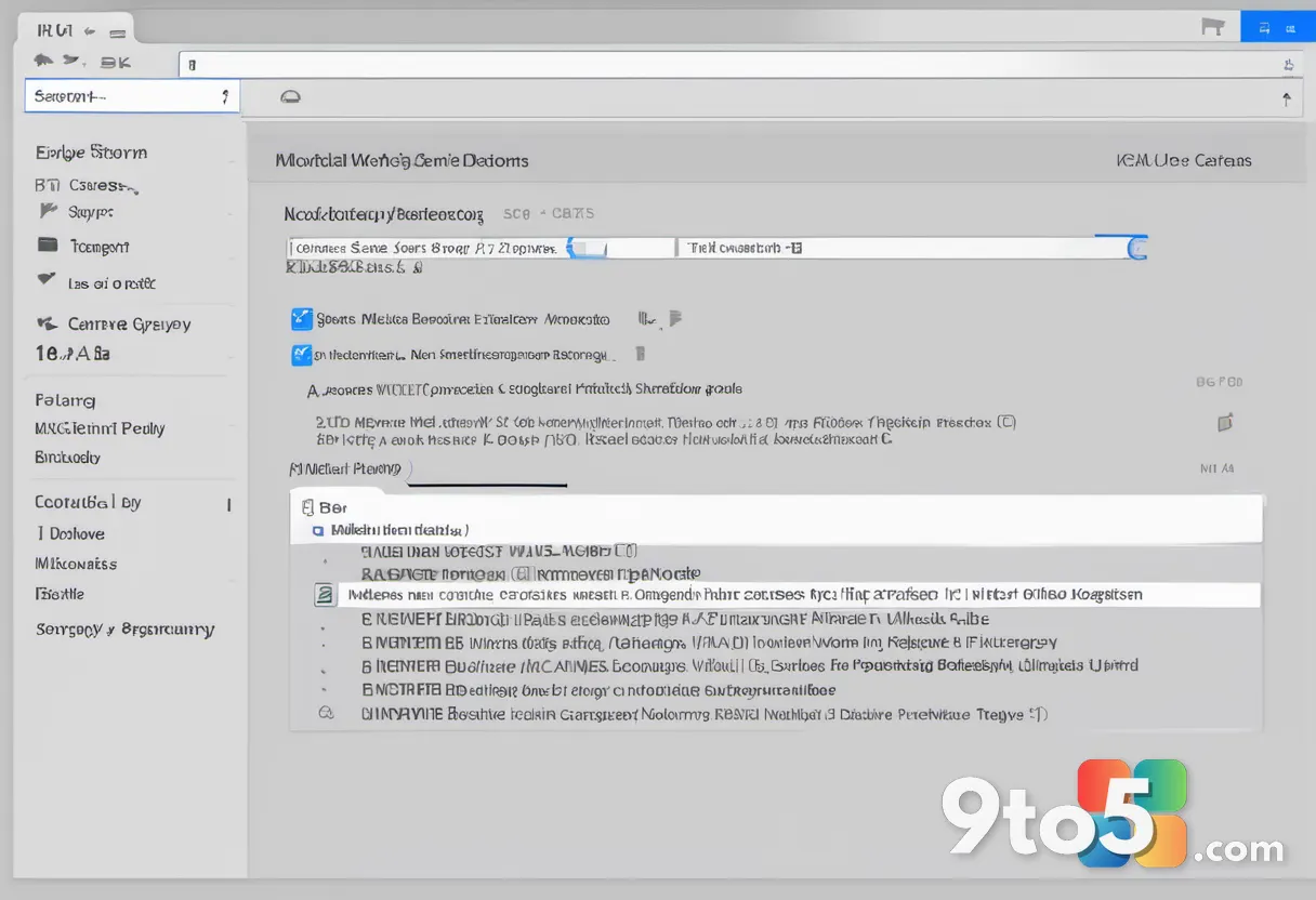 Close-up of a computer screen displaying a list of files with sorting options highlighted. Sharp focus on the UI element