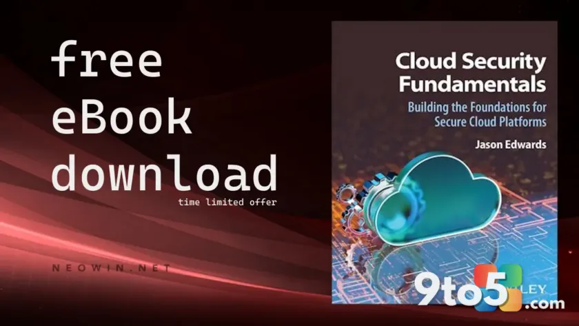 Free download: Cloud Security Fundamentals eBook (was $131.95)