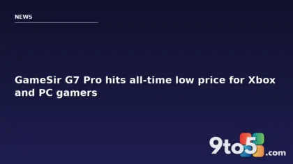 GameSir G7 Pro hits all-time low price for Xbox and PC gamers