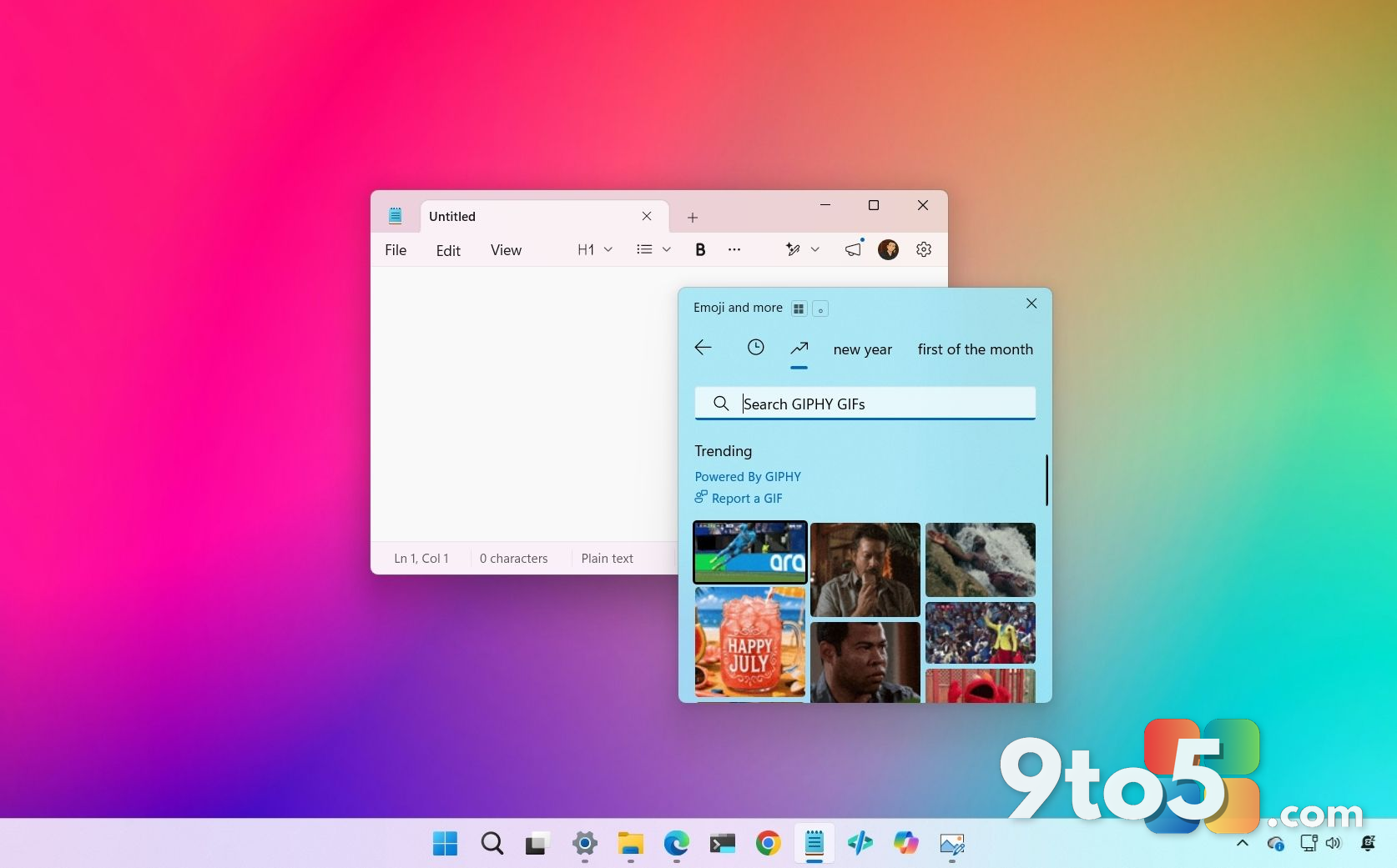 GIFs broke in Windows 11 emoji panel? It’s not a bug, it’s Google