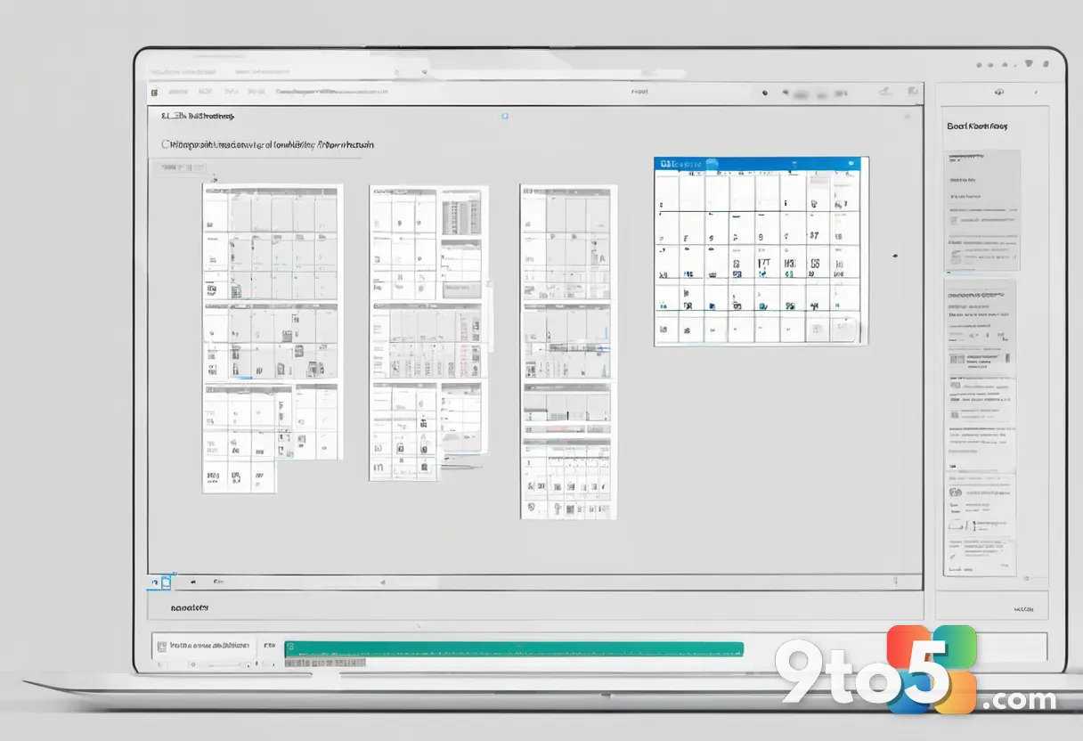 A split image showing a calendar with monthly markers on one side and a progress bar on the other, symbolizing the push 