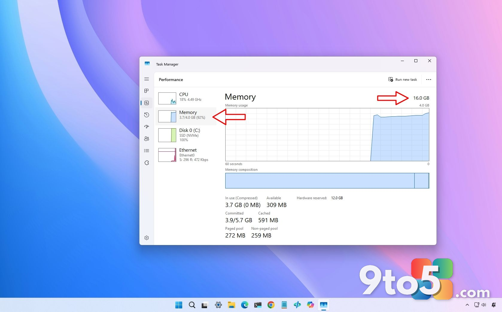 How to artificially limit RAM in Windows 11 using a hidden msconfig setting