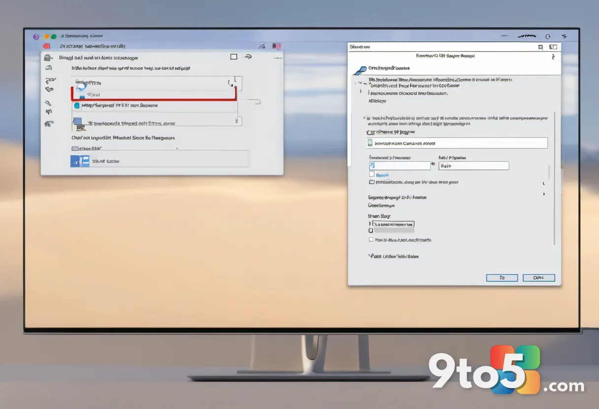 A close-up of a computer screen displaying a generic Windows permission dialog box with 'Allow Access' and 'Block' butto