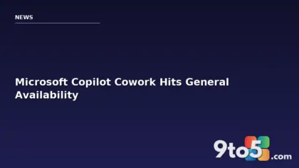 Microsoft Copilot Cowork Hits General Availability