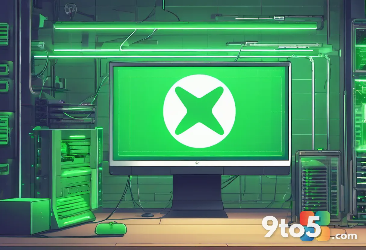 A clean, modern illustration of a digital vault with interconnected nodes representing Xbox, OneDrive, and Windows, glow