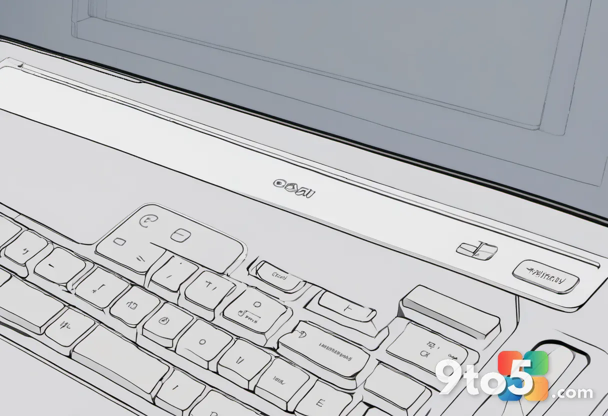 A hand typing on a compact laptop keyboard with a visible Right Ctrl key highlighted, shallow depth of field focusing on