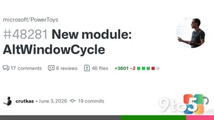 Microsoft should bring PowerToys AltWindowCycle to Windows 11 natively