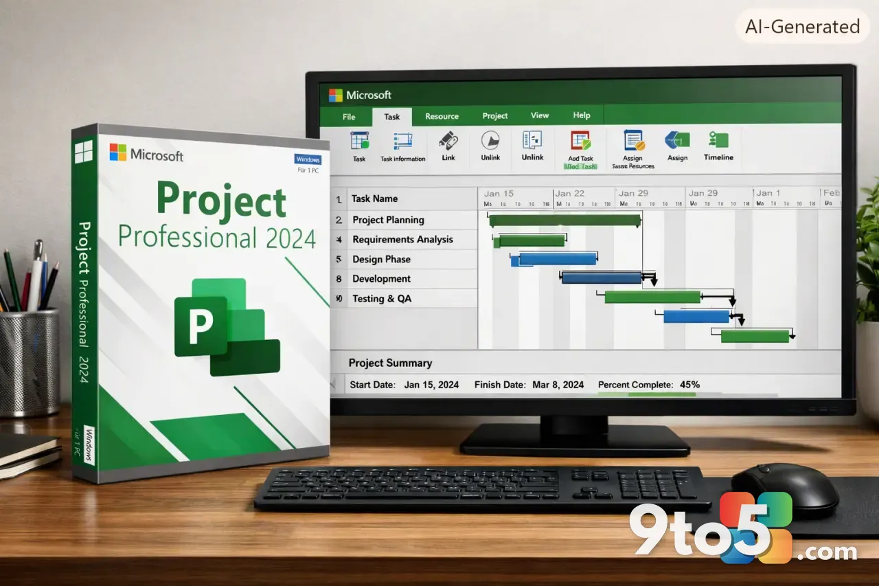 Get Microsoft Project 2024 Professional at a Massive 96% Discount