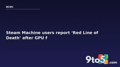 Steam Machine users report ‘Red Line of Death’ after GPU failure bricks console