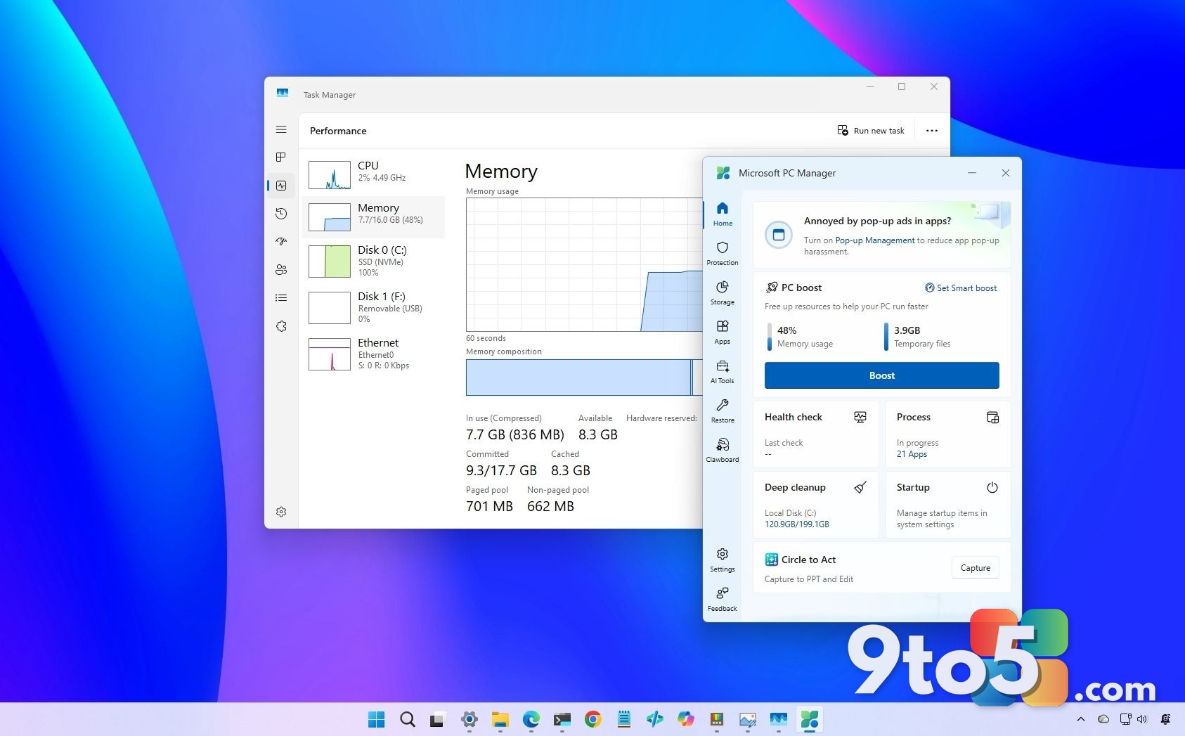 Why high RAM usage on Windows 11 isn’t always a problem (and when to use PC Manager)