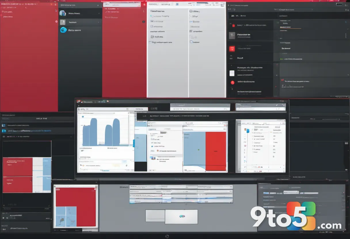 A screenshot-style illustration showing a disk usage analysis tool interface with a large red bar highlighting a single 