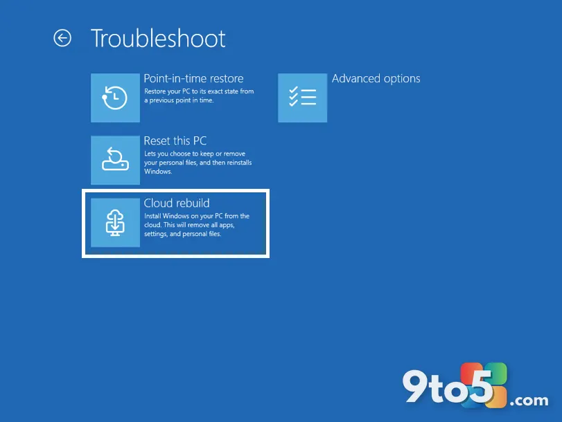 Windows 11 builds for July 6: Cloud rebuild fixes unbootable PCs, new Account Control UI