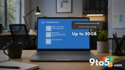 Windows 11’s new recovery tool can grab up to 50GB of disk space