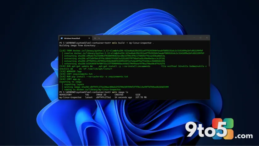WSL Containers preview lets you run Linux containers on Windows 11 without Docker