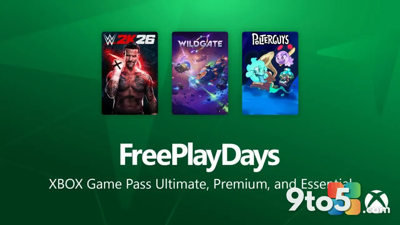 WWE 2K26, Wildgate, and More Join This Weekend’s Xbox Free Play Days