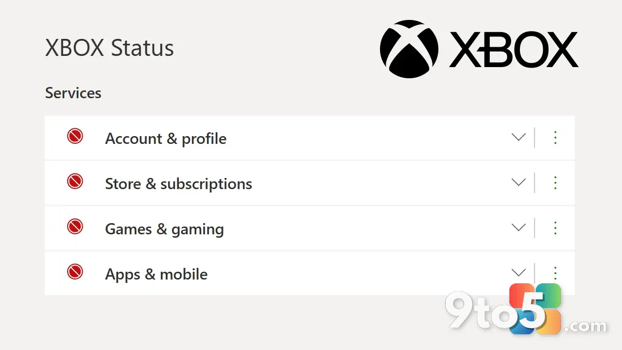Major Xbox Services Outage Disrupts Store, Games, and Online Play