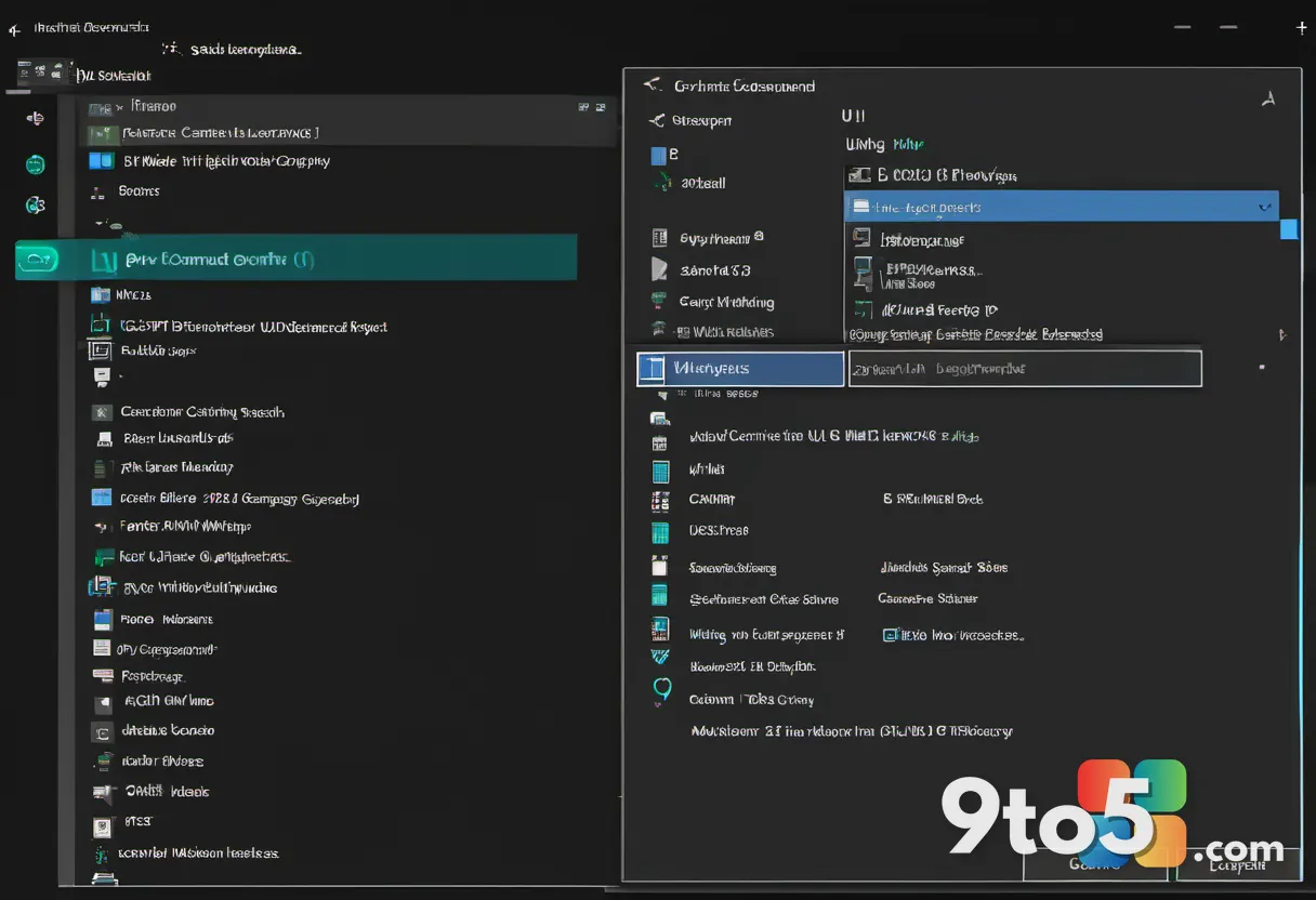 Close-up of a Command Prompt window showing the DISM command being typed, with a dark desktop background.