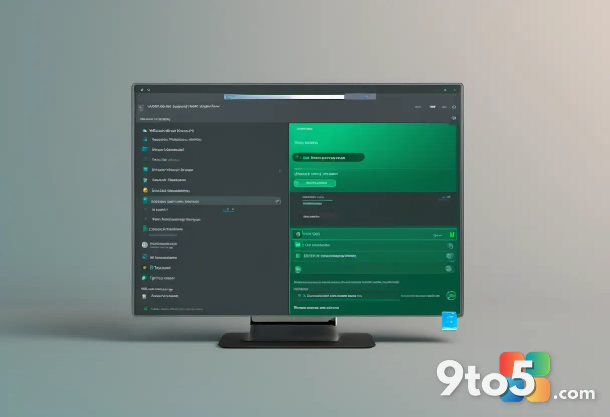 A clean desktop view showing the Windows Update settings page with a green checkmark indicating your device is up to dat