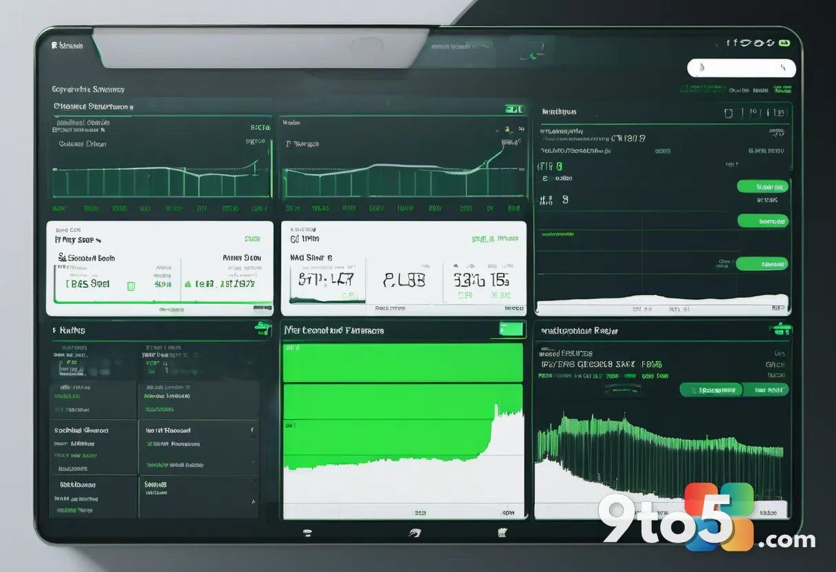 A close-up of a digital dashboard displaying cascading streams of anonymized flight data, with soft green and white code