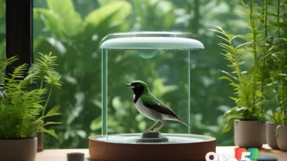 Harymor BS-D01 Smart Bird Bath Review: A Window to Nature for Office Workers