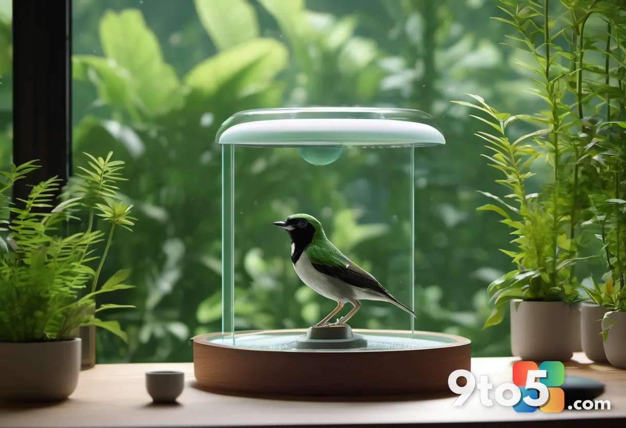 Harymor BS-D01 Smart Bird Bath Review: A Window to Nature for Office Workers