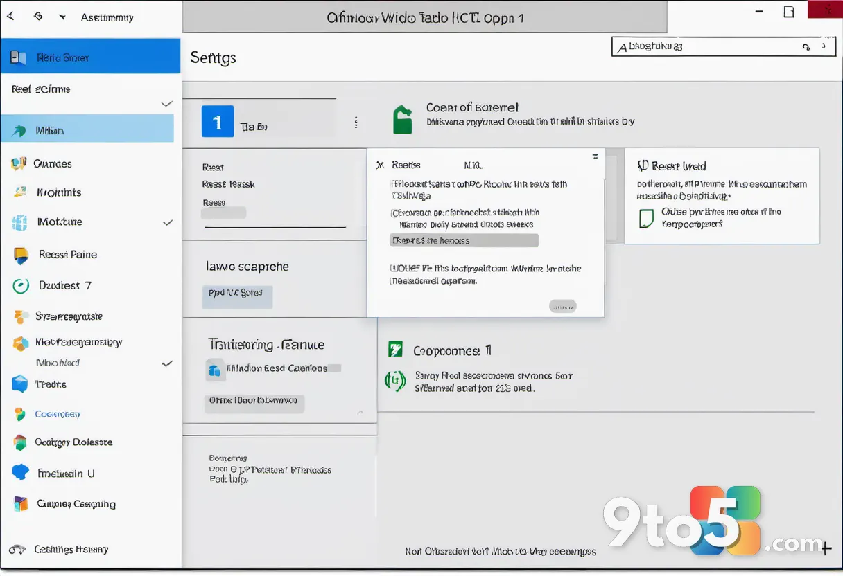 Close-up of a Windows 11 Settings window showing the Recovery tab with the Reset this PC option highlighted.