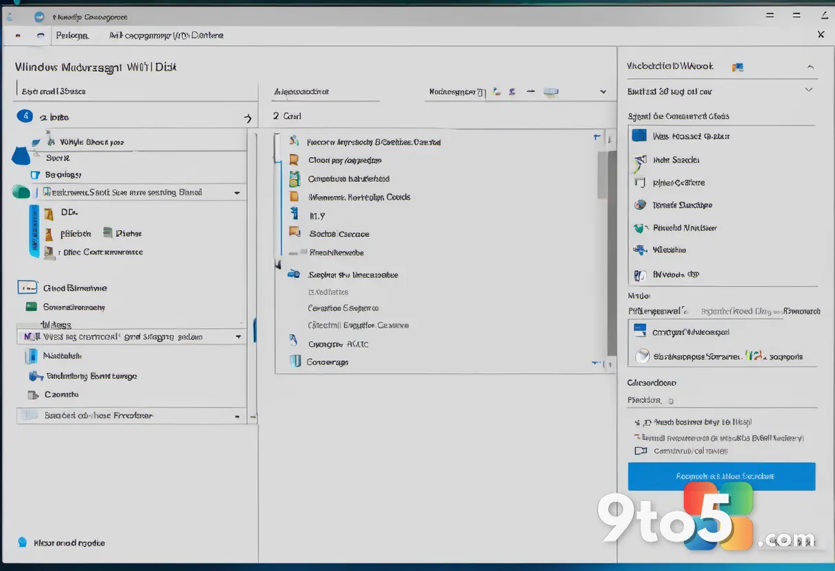 A close-up of a Windows 11 Disk Management window showing two drives listed side by side with partition bars, displayed 