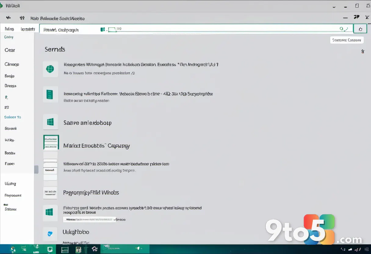 Close-up of a Windows 11 Settings window focused on the Windows Update panel, showing the pause updates button and a cal