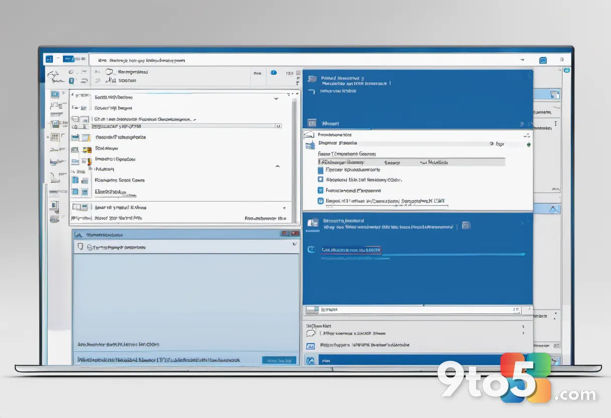 Close-up of a Windows 11 Group Policy Editor window showing the Windows Update for Business folder highlighted in the le