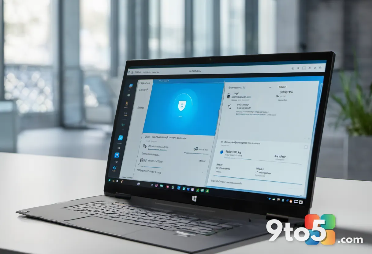 A close-up view of the Windows 11 Virus & threat protection dashboard showing the Scan options button highlighted with a