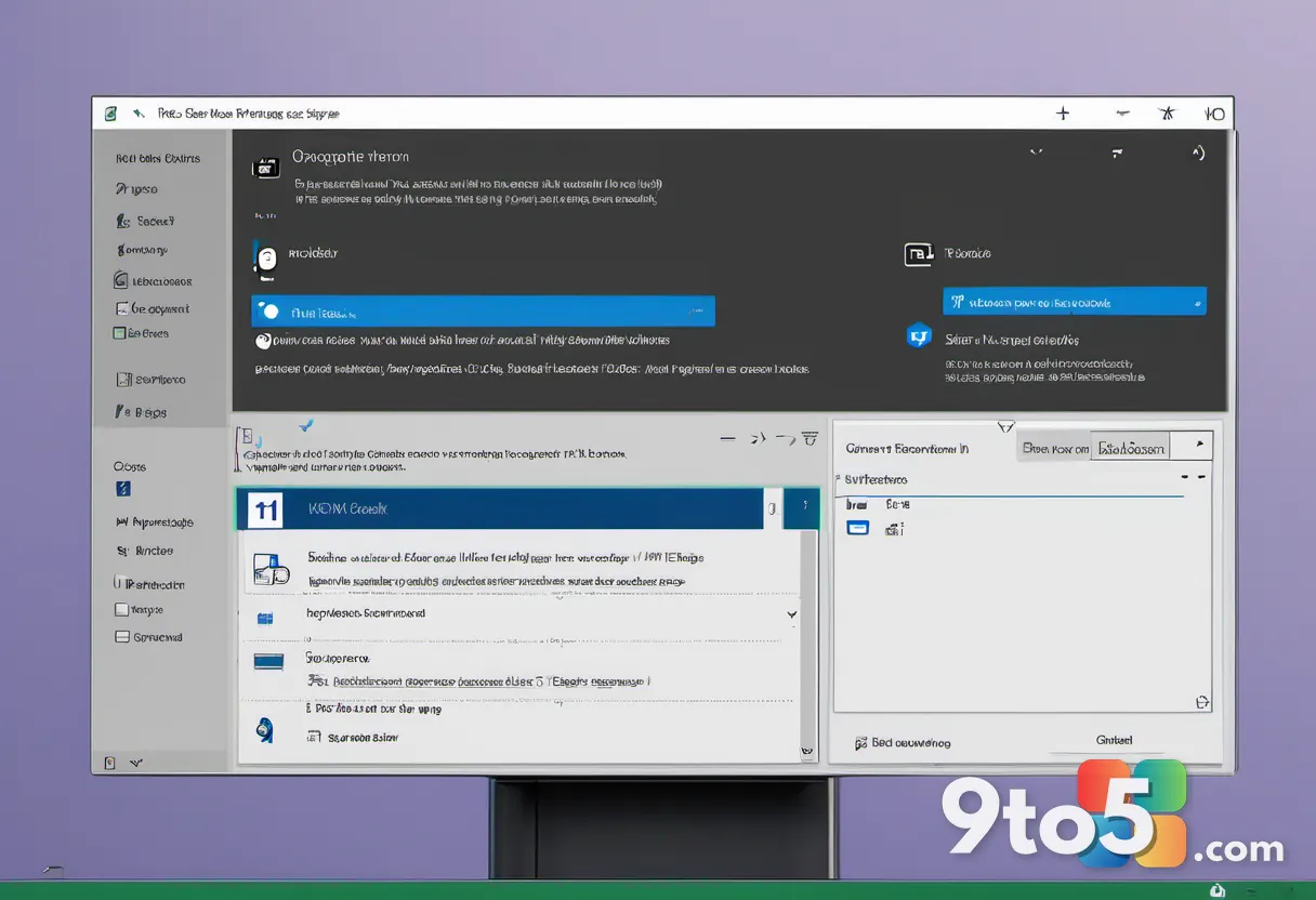 Close-up of a Windows 11 settings window highlighting the Scan options menu with Quick, Full, and Custom scan buttons cl