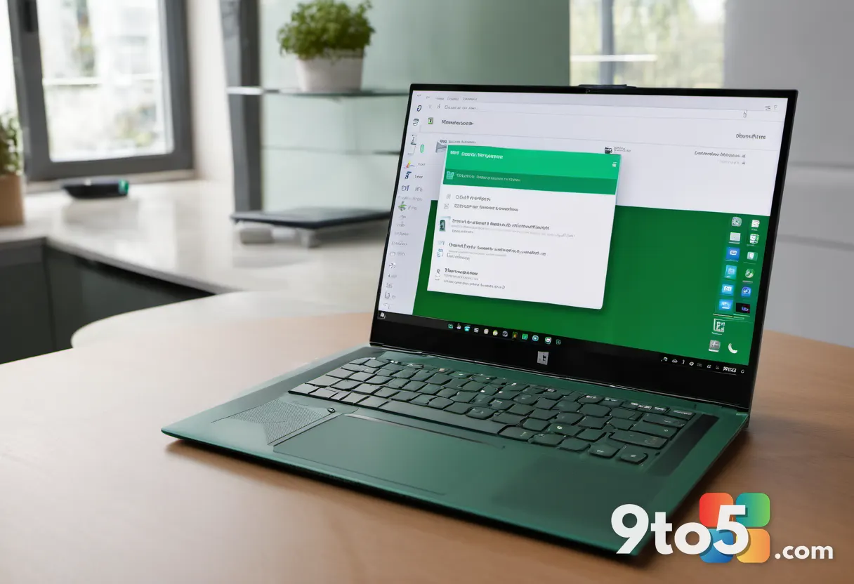 A laptop screen displaying a completed Windows Defender scan with a green checkmark and a list of quarantined items read