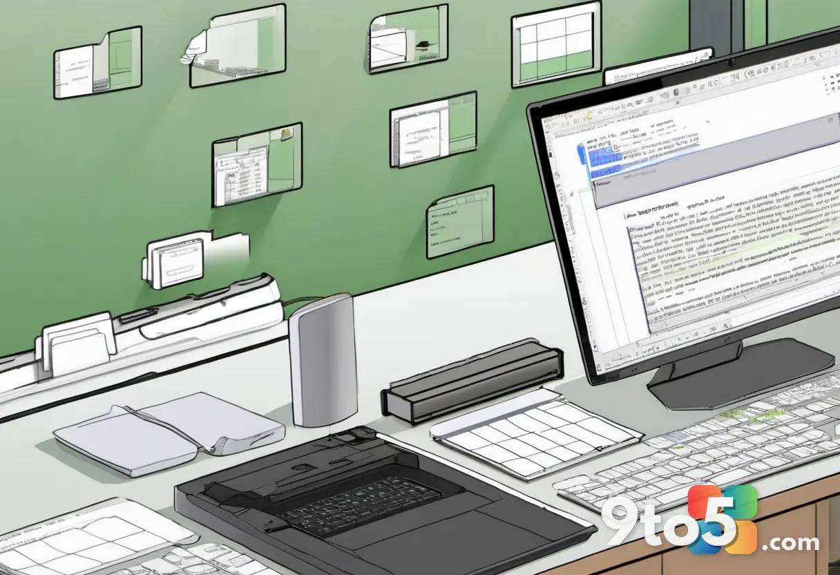 Close-up of a computer screen showing the LibreOffice Writer interface with a document open, emphasizing the clean and f