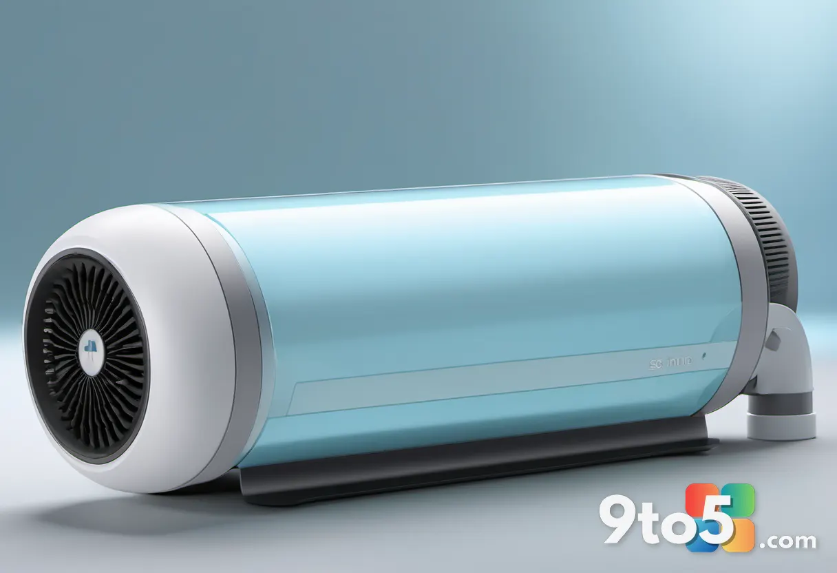 Close-up of the Mammotion Spino E1's front roller brush and suction intake, showing the light blue lamellar roller and w