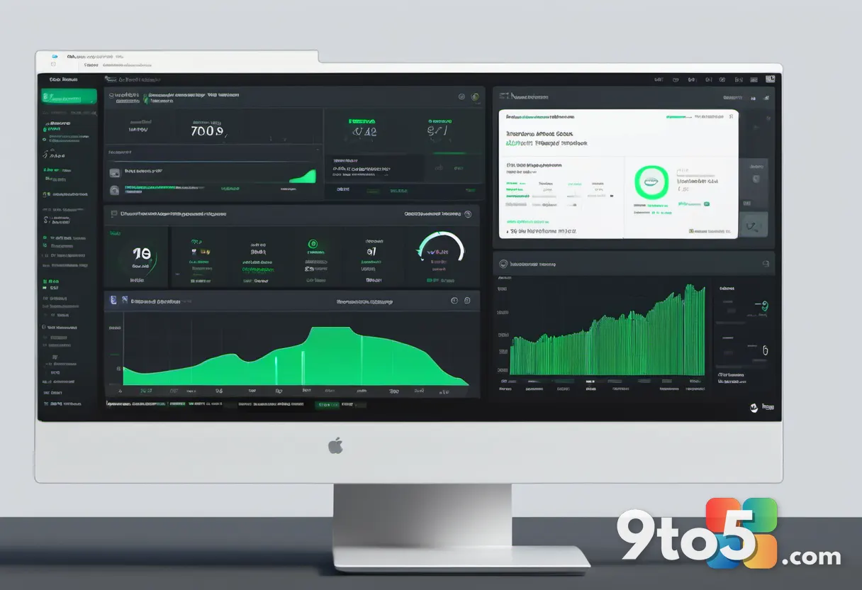 A dashboard displaying code quality metrics and security status, with a green checkmark.