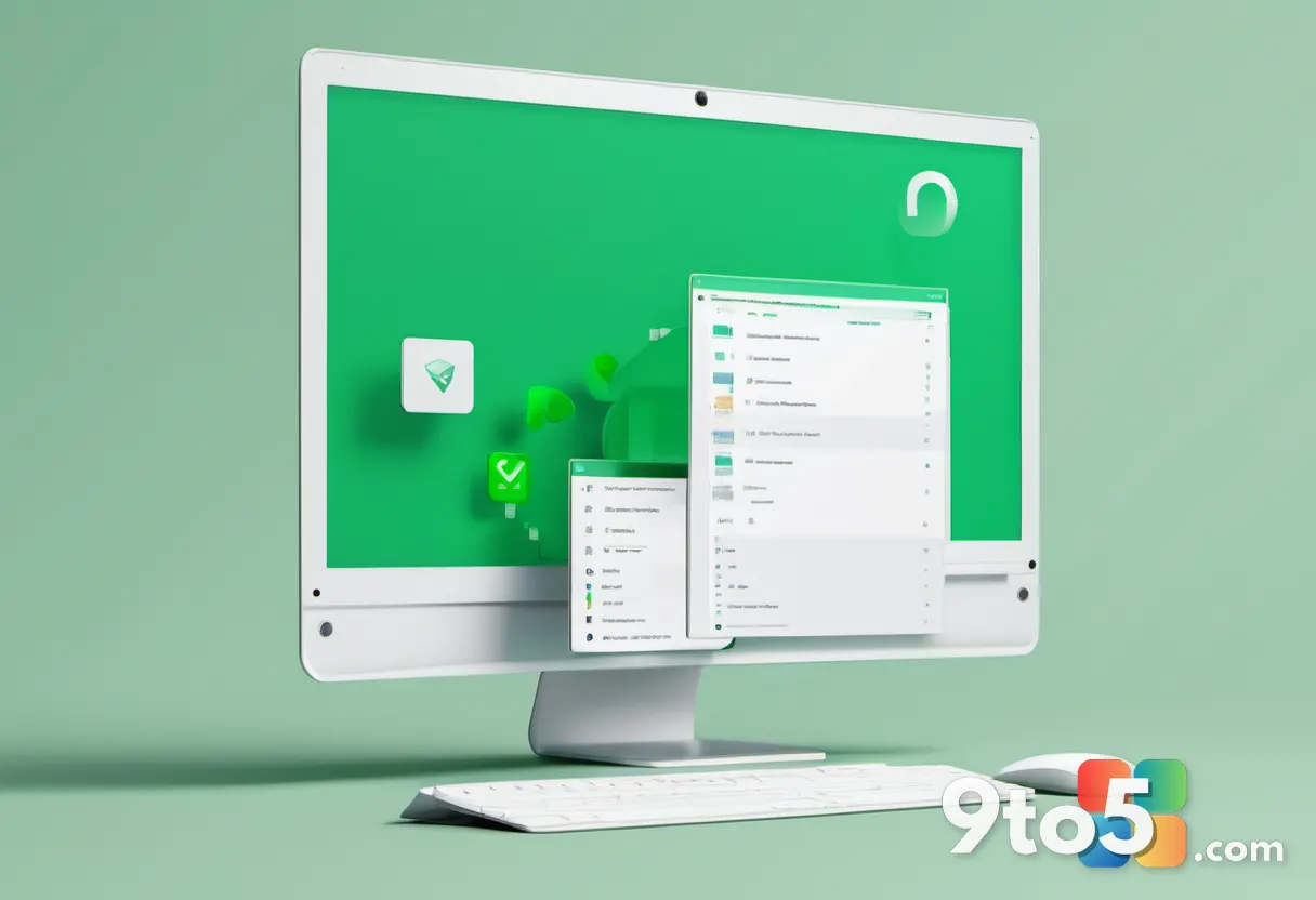 A minimalist graphic showing overlapping ISO file icons with a green checkmark, representing updated installation media.