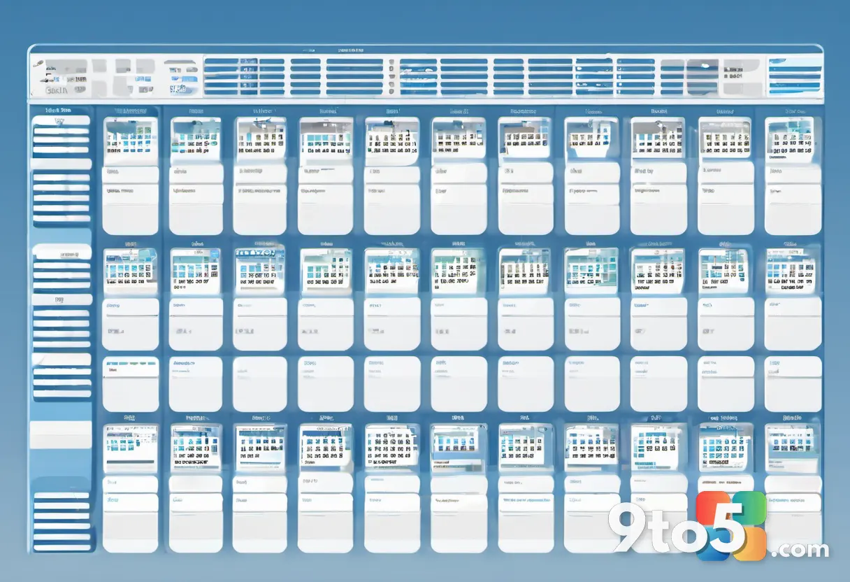 A minimalist graphic of a wall calendar with a date being pushed later, surrounded by cloud-based server icons, represen