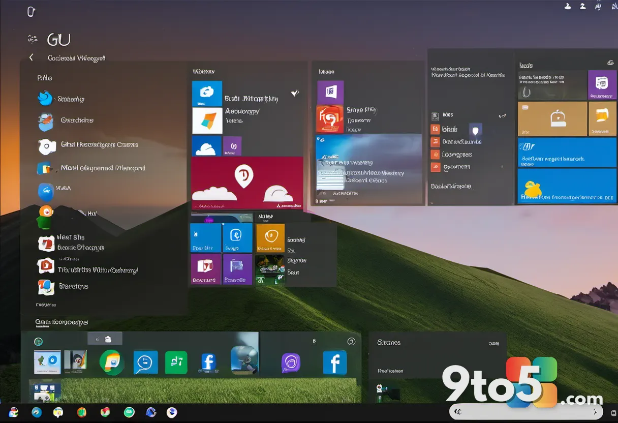 A close-up of a Windows 11 Start menu highlighting a new app icon with a camera symbol, surrounded by other familiar Win