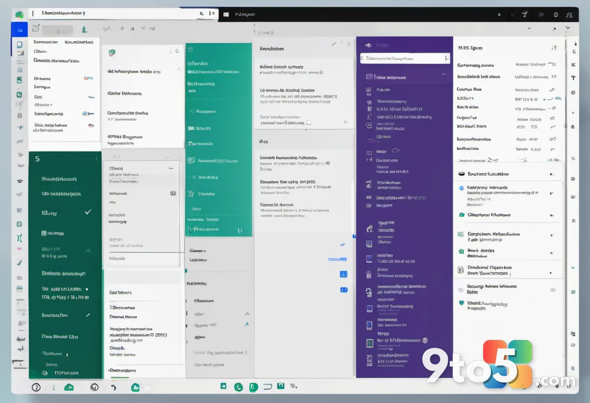A split-screen digital graphic showing a cluttered, dense list of menu items on one side and a clean, simplified vertica