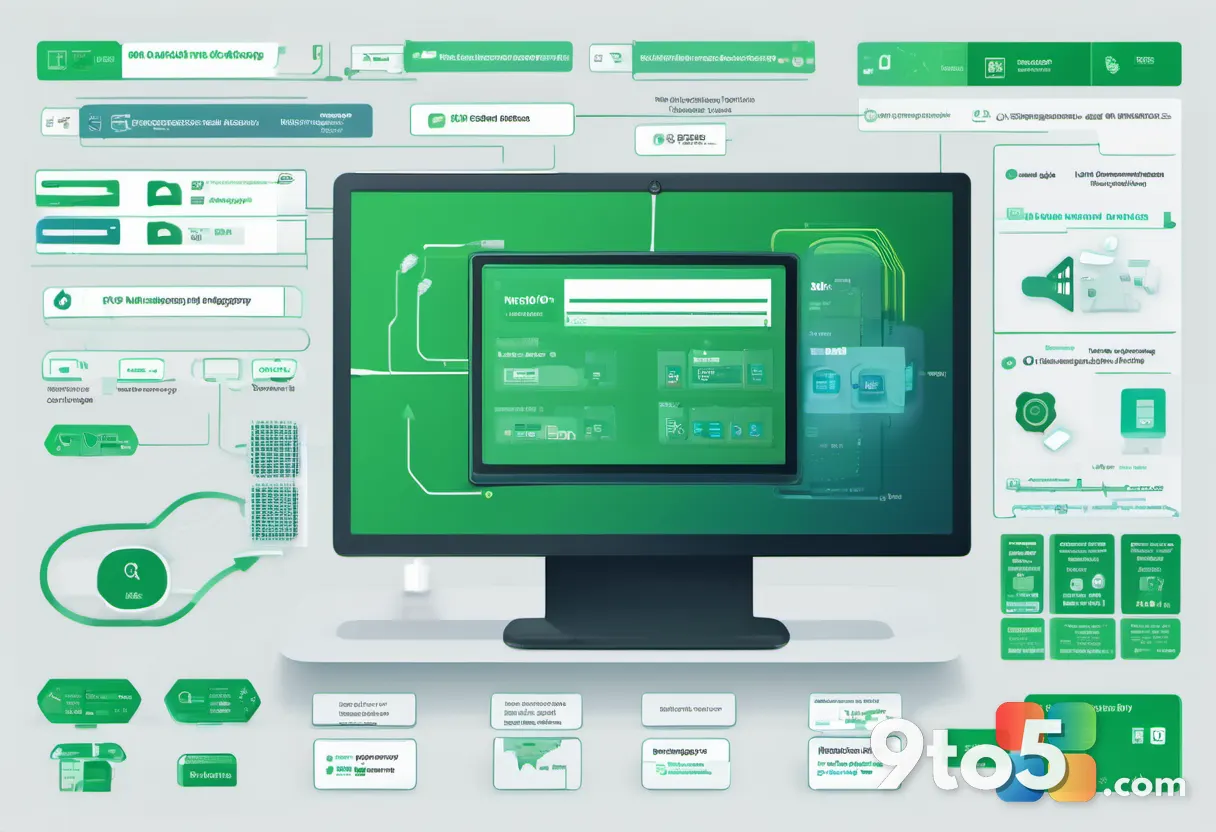 A stylized representation of system resources with icons for CPU and memory, depicted in a clean, modern infographic sty