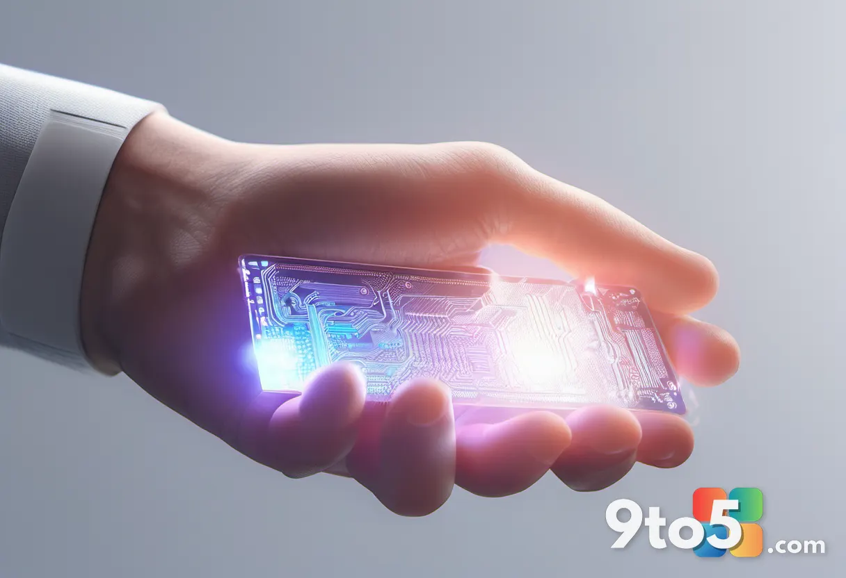 A close-up of a hand holding a glowing digital token with subtle circuit patterns, representing financial rewards for cy