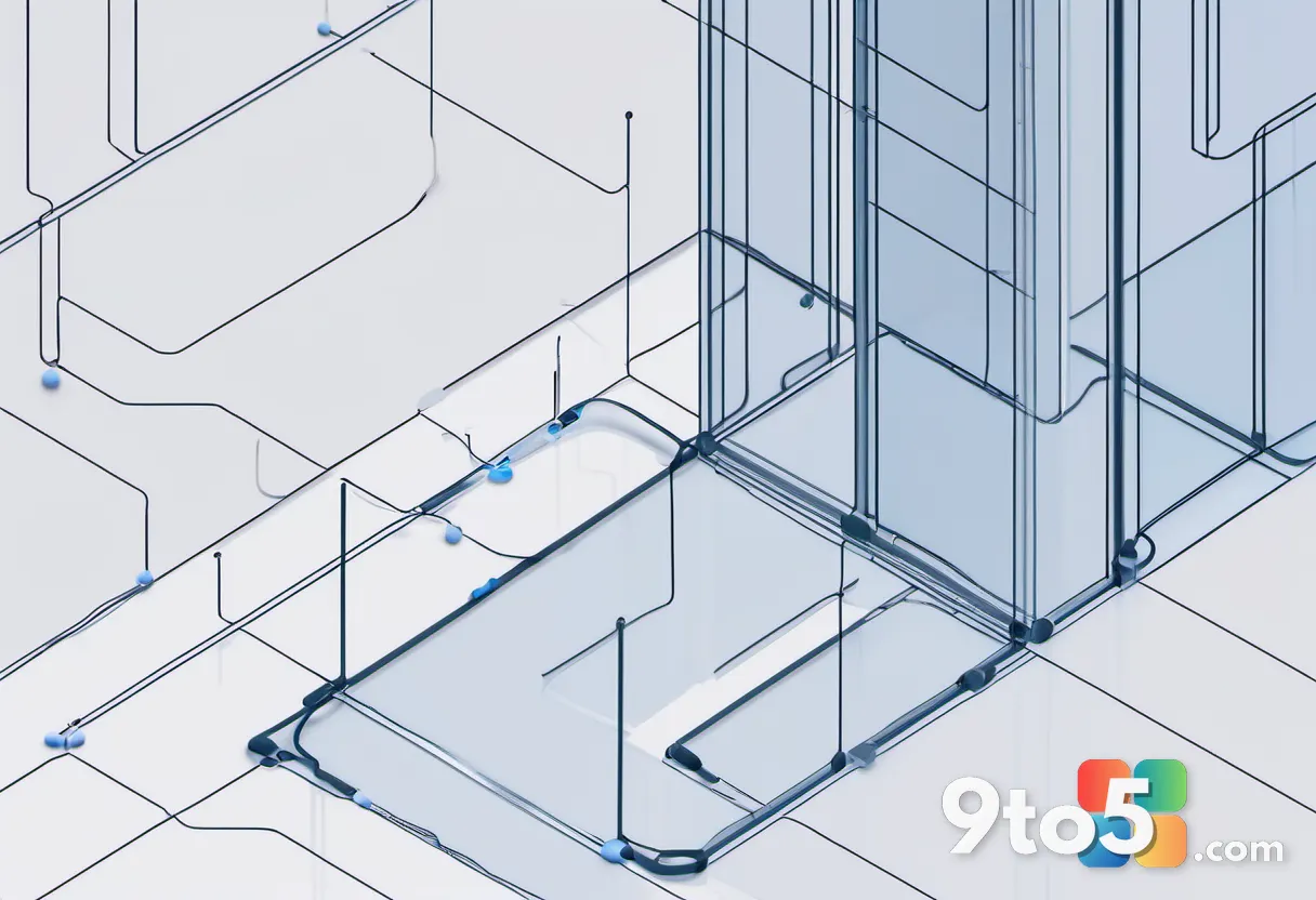 A conceptual illustration of AI models connecting seamlessly, represented by flowing lines and nodes, symbolizing smooth