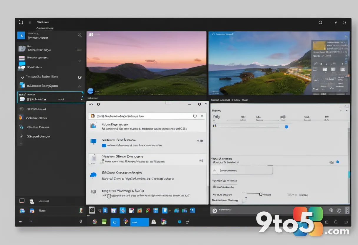 A split-screen view of a Windows 11 File Explorer window showing traditional right-click sharing options, clean interfac