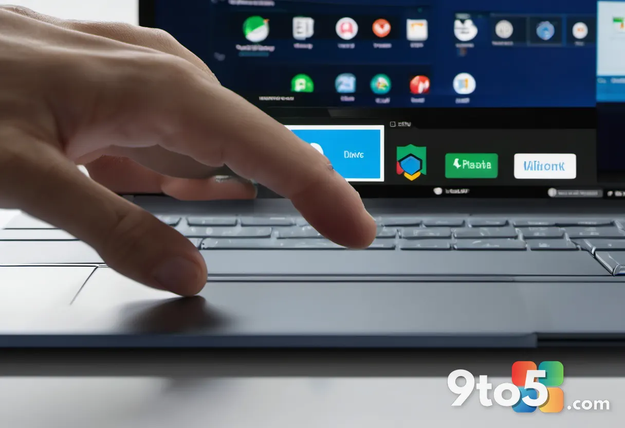 A close-up of a hand placing a small, glowing 'ESU' badge onto a Windows 10 logo, symbolizing the paid extension option 