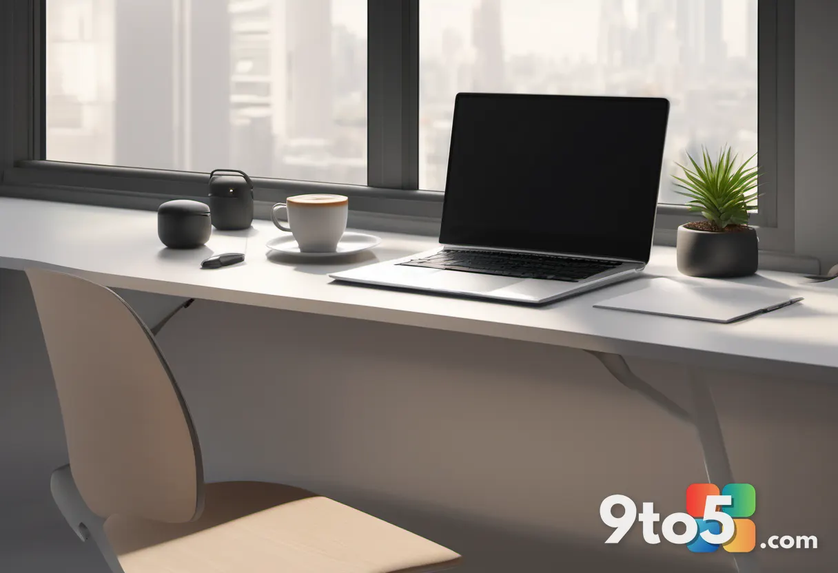A minimalist desk setup with a coffee cup and a notebook, symbolizing organized note-taking and productivity workflows.
