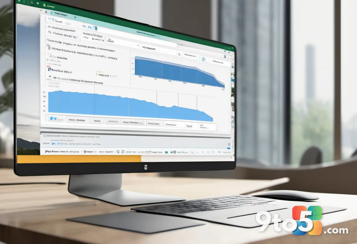 A sleek, modern laptop screen displaying a web browser with multiple tabs open, viewed from a slight angle with a cozy d