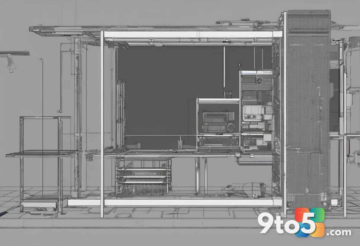 A split view of a corrupted game texture on one side and a fully rendered environment on the other, digital art style, n